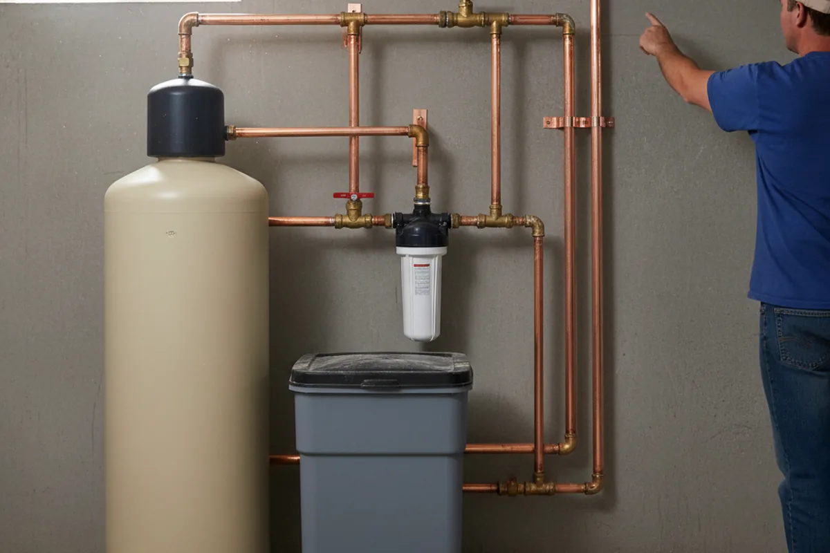 Whole-house water treatment system installed in San Marcos